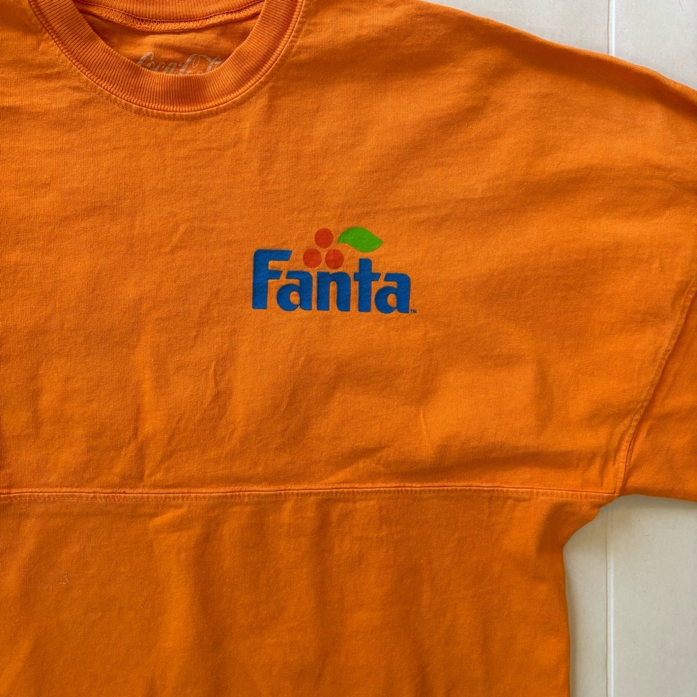 Fanta Orange Coca Cola Spirit Jersey Sz x small - Picture 3 of 10